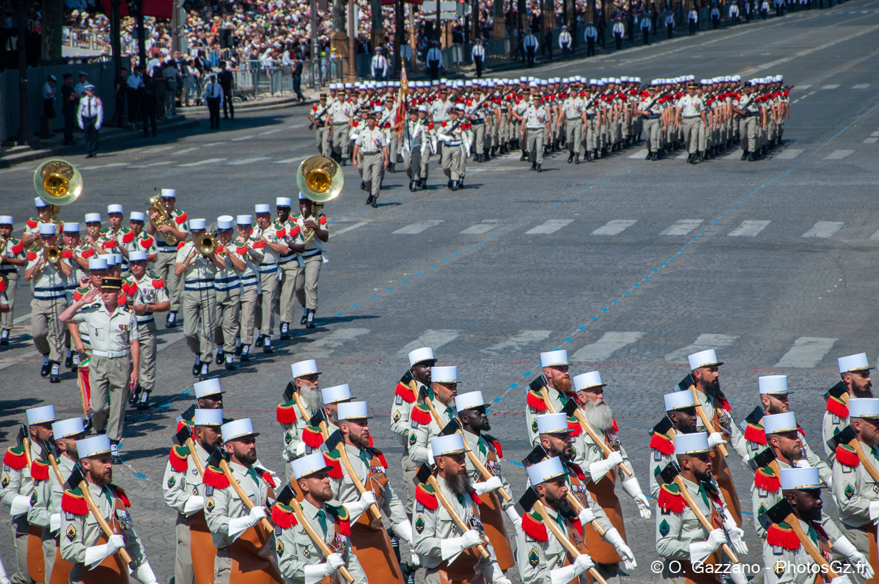 Défilé 14 juillet 2022 - Tribune présidentielle